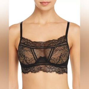 Thistle and Spire Black Lace Bra